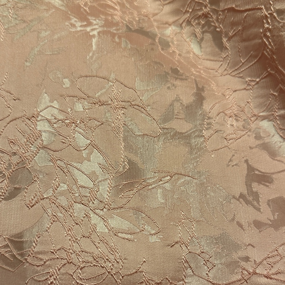 Blush Pink Textured Halter Dress - Picture 2 of 6